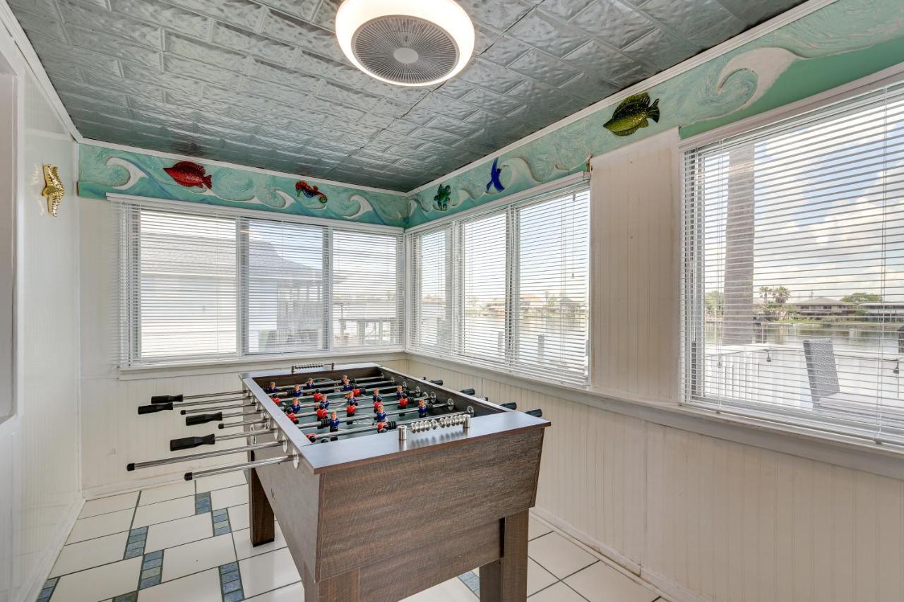 Waterfront Galveston Bay Retreat - 4 Mi To Beach! Dış mekan fotoğraf
