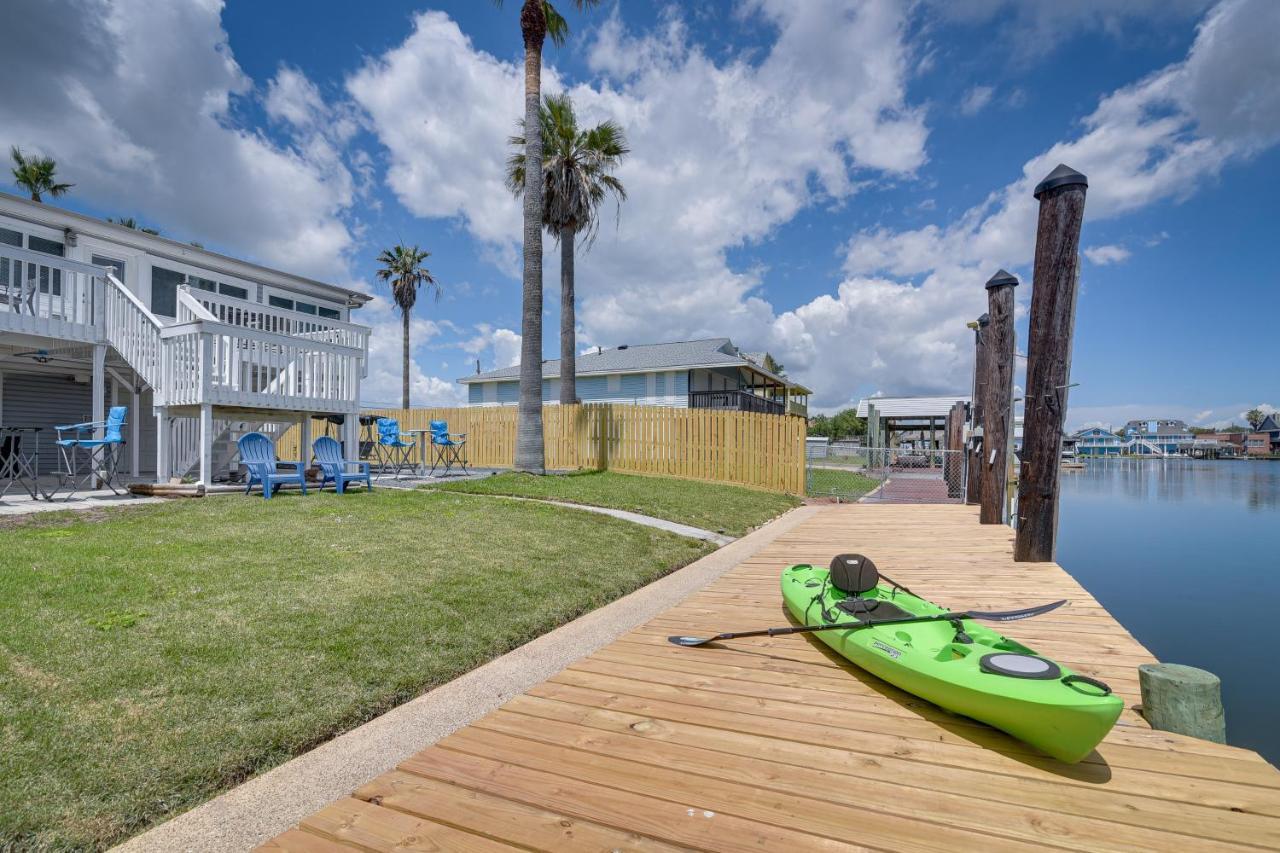 Waterfront Galveston Bay Retreat - 4 Mi To Beach! Dış mekan fotoğraf