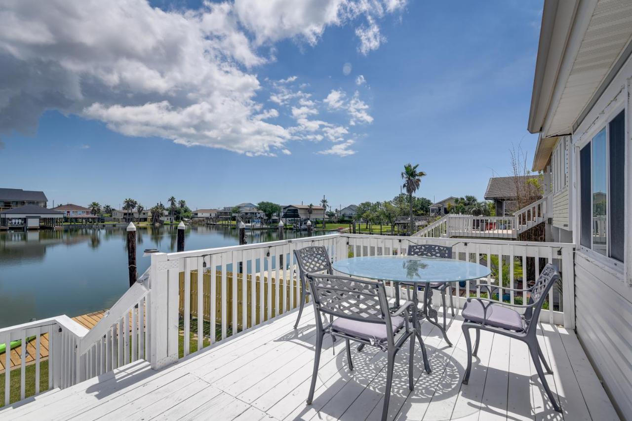 Waterfront Galveston Bay Retreat - 4 Mi To Beach! Dış mekan fotoğraf