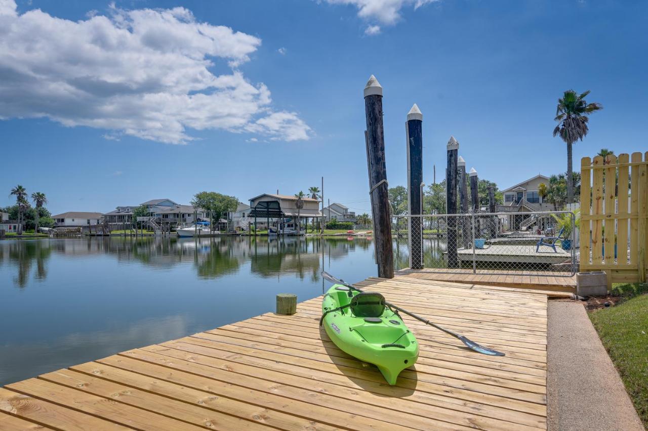 Waterfront Galveston Bay Retreat - 4 Mi To Beach! Dış mekan fotoğraf